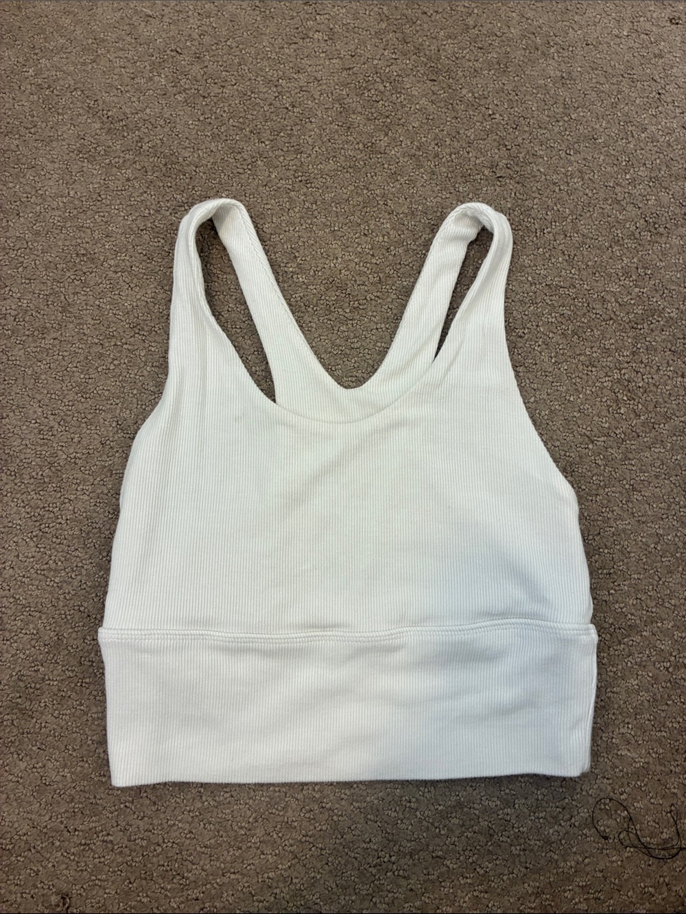 Joah brown size S/M crop top